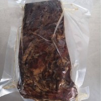 重慶柴火煙熏五花臘肉臘味咸肉特色川味下酒菜烹飪食用原切五花肉