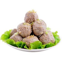 牛肉丸潮汕牛肉牛筋丸火鍋丸子關(guān)東煮麻辣燙食材廠家批發(fā)500g