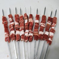 內(nèi)蒙古羊肉串半成品純羊肉新鮮羊肉每串凈肉20克純羊肉燒烤食材