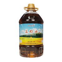 食本臻小榨菜籽油5L非轉(zhuǎn)基因壓榨好油推薦植物油工廠直發(fā)