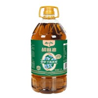 廠家直銷 新疆胡麻油2.7L桶裝亞麻籽油5斤食用油家用純植物油批發(fā)