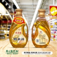 紅芳園5L*4稻米油 家用商用大桶裝食用油 5升非轉(zhuǎn)基因稻米食用油