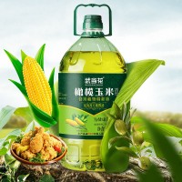 武當花橄欖玉米香型食用植物調(diào)和油植物油食用油輕油煙5L家用