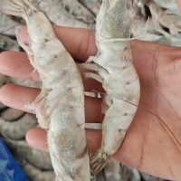 商用厄瓜多爾白蝦大板鹽凍散裝青蝦 實(shí)惠整箱凈6kg批發(fā)冷凍海水蝦