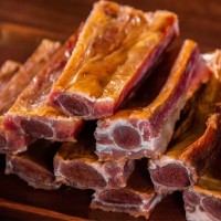 【臘排骨】恩施農(nóng)家傳統(tǒng)工藝腌制柴火煙熏臘排骨臘肉肉質(zhì)緊實(shí)