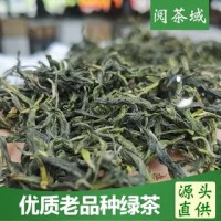 明前老品種毛峰綠茶烘青滇綠茶糯香檸檬茶青青糯香茶底味足耐泡