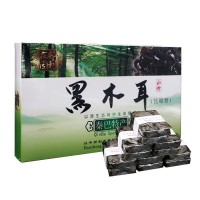 邦利莊園壓縮木耳禮盒400g秦嶺黑木耳無根肉厚干貨陜西漢中特產(chǎn)