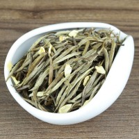 茉莉花茶雪芽銀針特級(jí)高山明前嫩芽茶花香濃香廣西正宗茶葉批發(fā)
