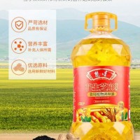 楚星花生芝麻油一級(jí)5L升食用油食用植物調(diào)和油