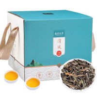 正宗高山白茶福鼎白茶壽眉老白茶棗香老貢眉散裝茶葉禮盒裝送禮