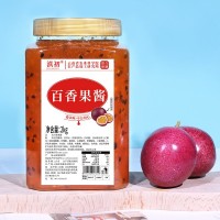 2kg/罐裝草莓果醬刨冰冰淇淋水果醬奶茶店專用調(diào)料批發(fā)商用藍(lán)莓醬