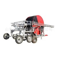 農用JP75 90-300 400m卷盤噴灌機30米折疊桁架噴頭 移動吊桿淋灌機