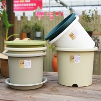 四季花盆北歐簡(jiǎn)約創(chuàng)意加侖盆深型Deepot大號(hào)個(gè)性陽臺(tái)綠蘿塑料花盆
