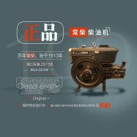 國(guó)三標(biāo)準(zhǔn) 常州常柴牌柴油機(jī)ZS1105（18馬力) 手啟動(dòng)單缸柴油機(jī)