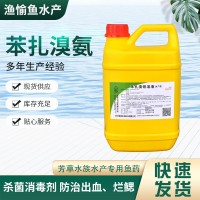 苯扎溴銨溶液 殺菌消毒劑 防治出血、爛鰓 芳草水族水產(chǎn)專(zhuān)用魚(yú)藥