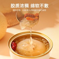 即食冰糖烤梨禮盒送禮自用一整顆燕窩琵琶枸杞燉梨代餐速食銀耳羹