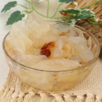 琥珀海蜇頭即食海蜇頭腌制水產(chǎn)品涼拌下飯菜外賣速食飯店餐飲現(xiàn)貨