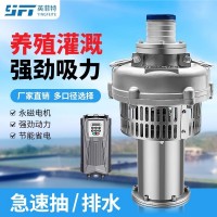 英菲特智能全不銹鋼輕便型變頻大流量高揚(yáng)程六寸八寸水冷式潛水泵