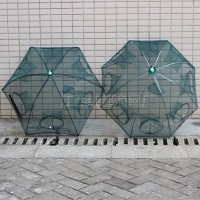 自動(dòng)折疊魚網(wǎng)蝦米籠黃鱔泥鰍漁籠傘網(wǎng)漁具