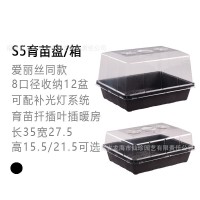 愛麗絲S5同款育苗盆樹脂塑料育苗盤大棚種植家用植物搭配高蓋矮蓋