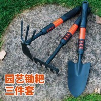 園藝小鏟子家用種花種菜工具趕海神器戶外鏟土鋤頭鐵鏟鍬多肉花鏟