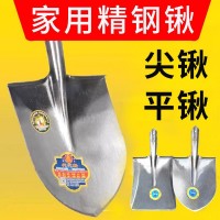 廠家批發(fā)尖鍬平鍬錳鋼農(nóng)用戶外鍬唐山尖鏟尖鎬