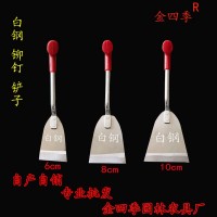 新款不銹鋼鉚釘鏟挖菜專用鏟土園藝工具種花種菜鏟子