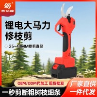 鋰電園林剪刀電動(dòng)修枝剪刀果樹(shù)修樹(shù)枝剪園林電動(dòng)工具廠家批發(fā)