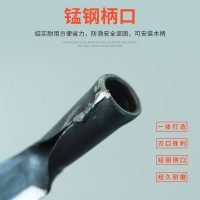 手工鍛打砍柴刀砍割兩用鐮刀農(nóng)用刀具劈柴砍樹開山刀錳鋼鍛打勾刀