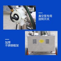 牛羊駱駝專用擠奶機 真空泵擠奶機 不銹鋼單雙桶電動脈動擠奶設(shè)備