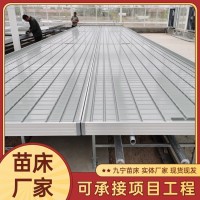 ABS面板潮汐苗床熱鍍鋅溫室育苗床花卉苗床農(nóng)業(yè)溫室栽培 床設施